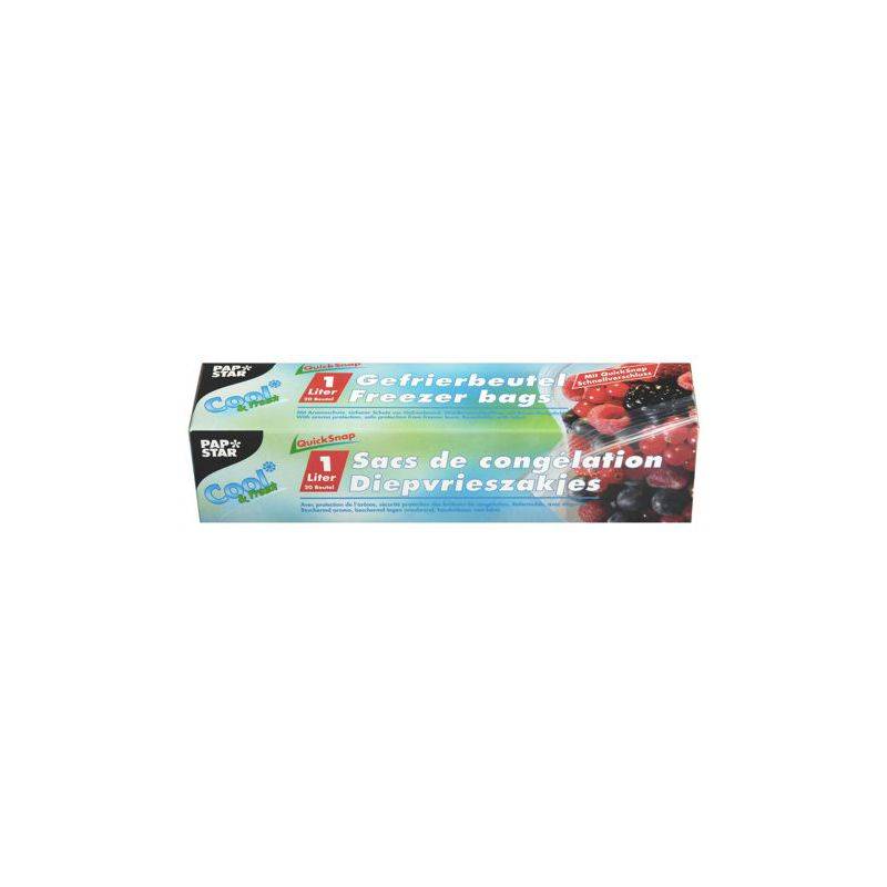 STARPAK PAPSTAR Gefrierbeutel Polyethylen PE 1.0 l-0