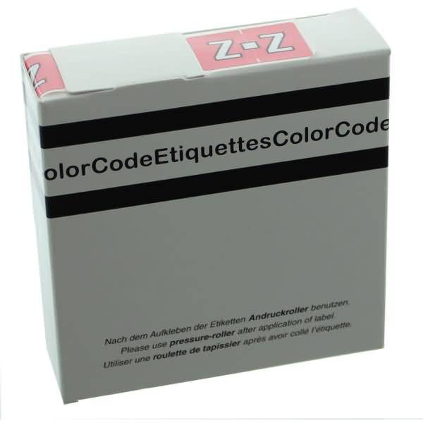 Color Buchstaben-Signale Z (Farbsystem Leitz/Elba) rosa VE=250 Stück-0