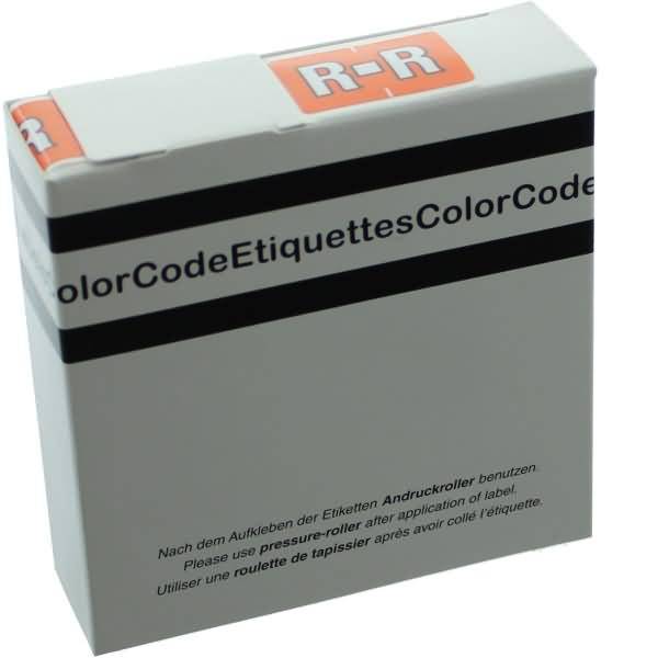 Color Buchstaben-Signale R (Farbsystem Leitz/Elba) orange VE=250 Stück-0