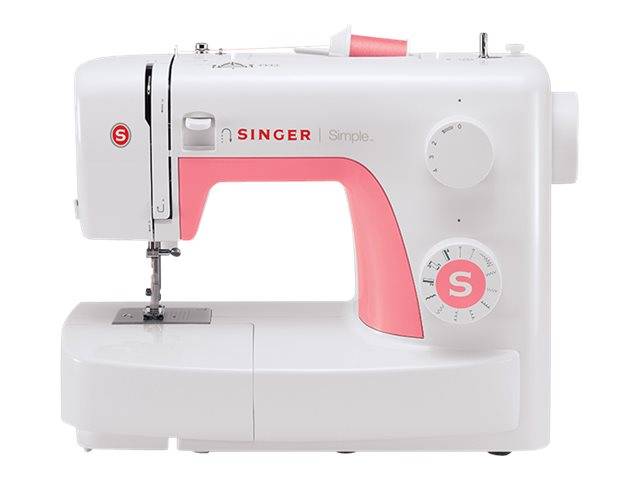 Singer Simple 3210 - Nähmaschine - 10 Stiche - 1 vier-Schritt Knopfloch-0
