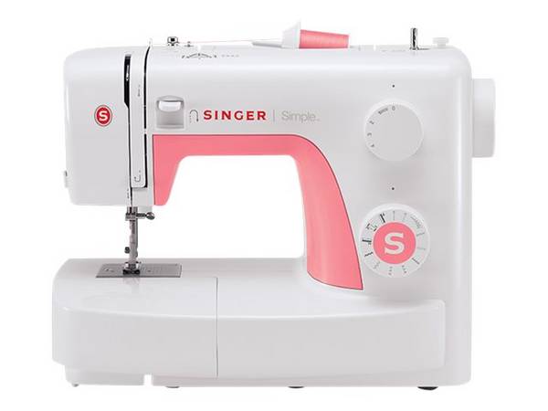 Singer Simple 3210 - Nähmaschine - 10 Stiche - 1 vier-Schritt Knopfloch