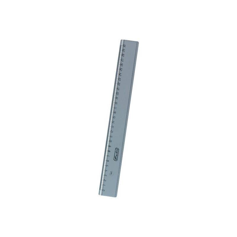 herlitz Flachlineal, 300 mm lang, transparent-0