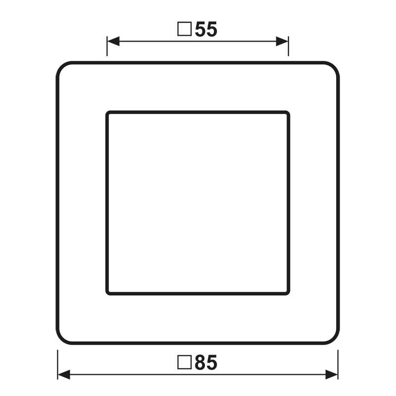 Jung Rahmen AF581BFSW A flow-2