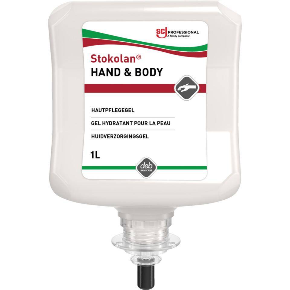 SC Johnson Hautpflegelotion Stokolan® HAND & BODY, silikonfrei, 1000ml/Flasche-0
