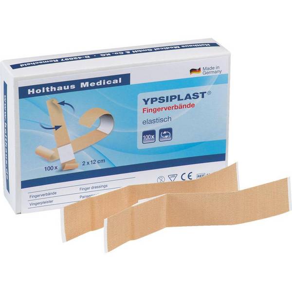 Holthaus Medical Fingerverband YPSIPLAST®, elastisch, beige, 12x3cm, 100/VE