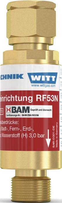 Sicherheitseinrichtung TYP RF 53 N G 3/8Zoll LH Brenngas WITT-0