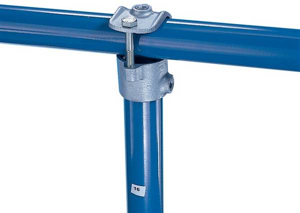 T-Rohrverbinder,offen Gr.9 Typ 16 Bohrung 50mm