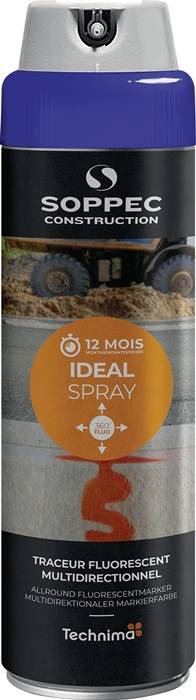 Markierungsspray IDEAL neonblau 500ml Spraydose SOPPEC-0
