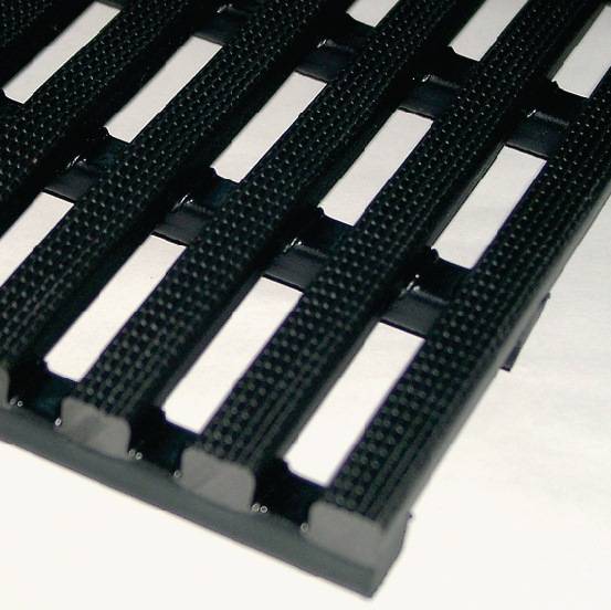 Arbeitsplatzmatte, Industriematte, Rollenware, schwarz, Breite 1200 mm, Länge 10 m-2