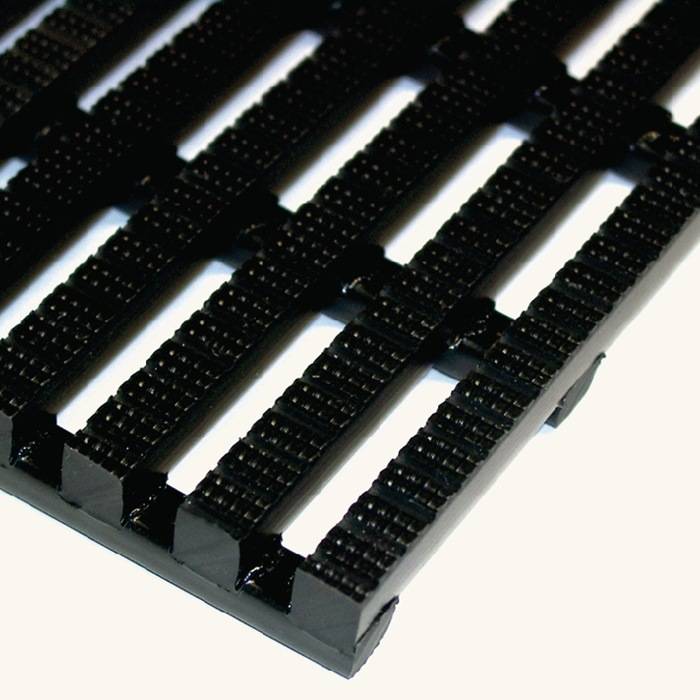 Arbeitsplatzmatte, Industriematte, Rollenware, schwarz, BxT 10.000x600 mm-0