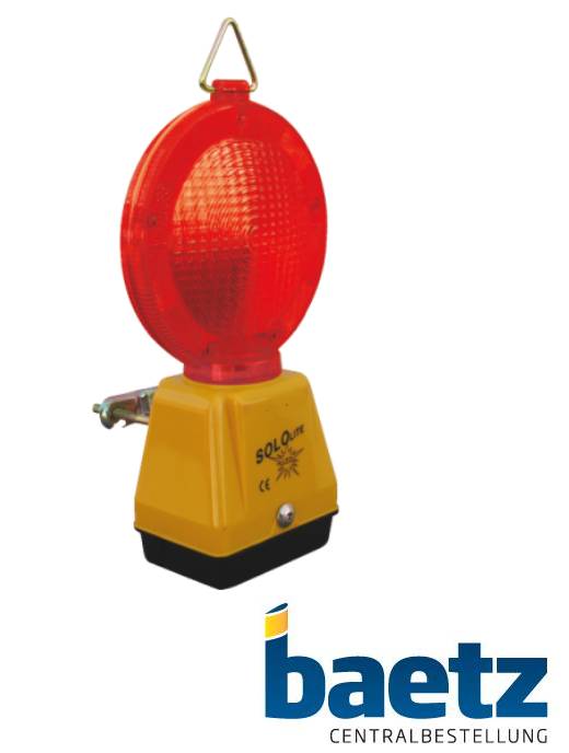 LED Baustellenleuchte, zweiseitig, rot, SoloLite-0