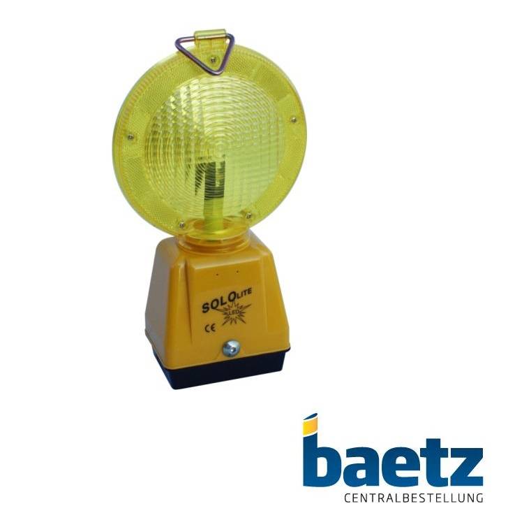 LED Baustellenleuchte, zweiseitig, gelb, SoloLite-0
