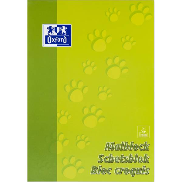 Malblock A4 blanko 90g/qm 100 Blatt