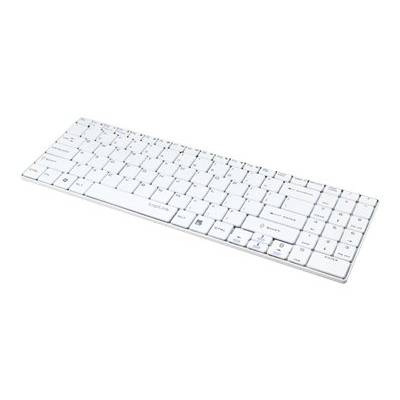 LogiLink Slim Bluetooth Keyboard, white