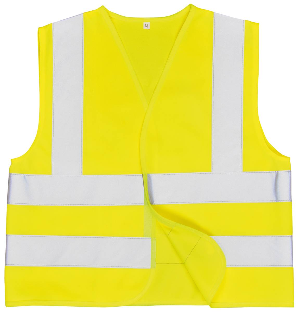 RS PRO Gelb Unisex L Polyester Warnweste für Kinder, Klettverschluss