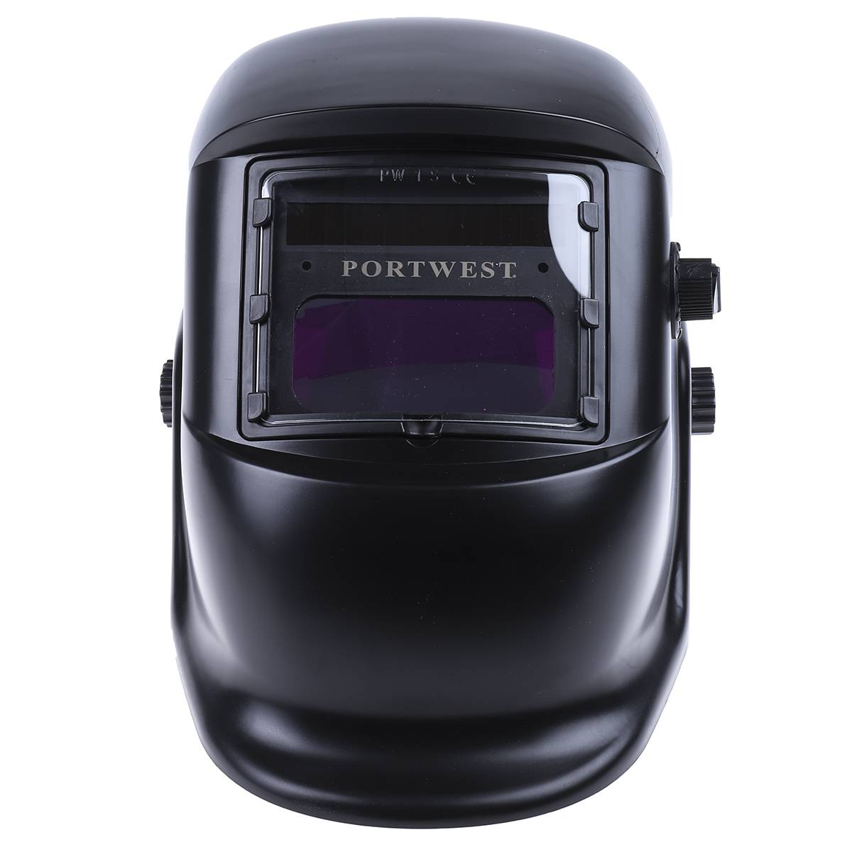RS PRO PC Schweißhelm, Visier , Scheiben Gr. 91 x 42mm Selbstabdunkelnde Linse-0