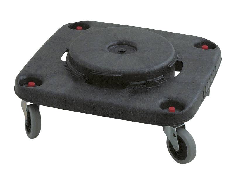 Fahrgestell,f. Rechteckbehälter,Ladefl. LxB 550x550mm,Gestell PE schwarz-0