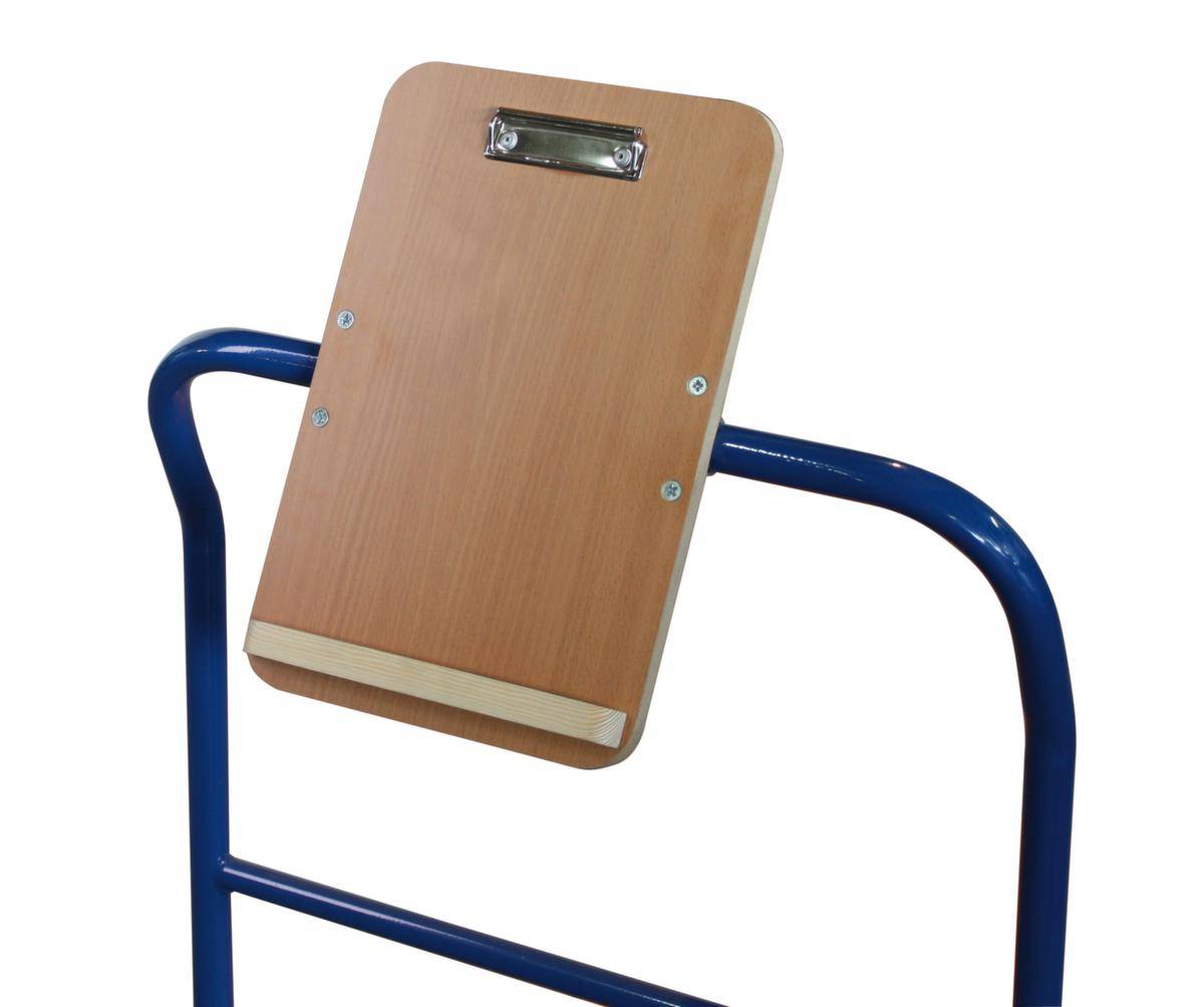 Schreibtafel,f. Plattformwagen,Holz,hoch,f. DIN A4-4