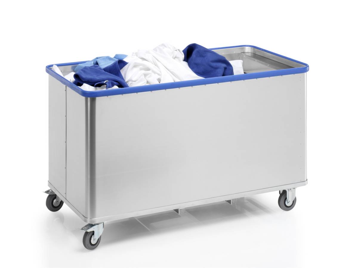 Alu-Kastenwagen,Tragl. 70kg,615l,HxLxB 895x1515x745mm,Vollgummi-Bereifung-2
