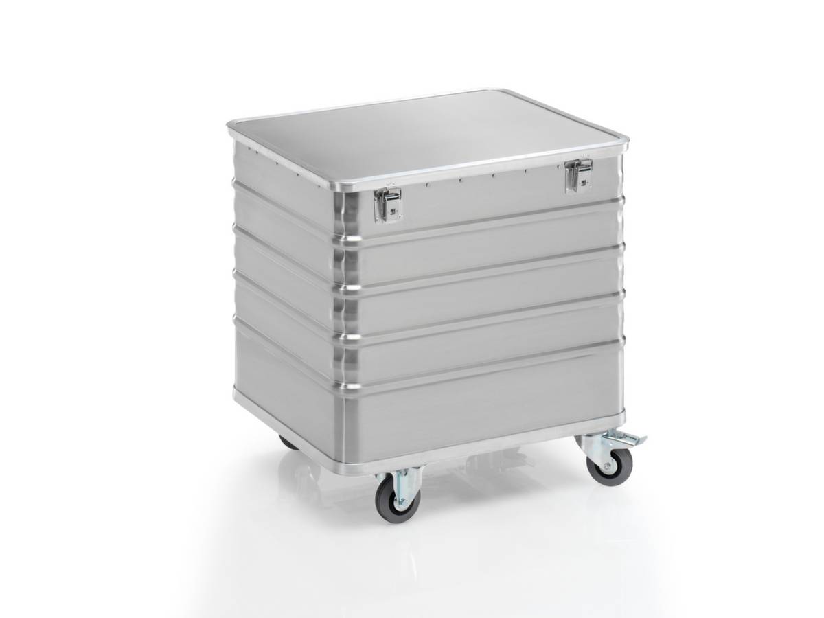 Alu-Kastenwagen Vollwand mit Deckel Volumen 223 l. Gmoehling Transportgeraete | GmbH 12409849-5