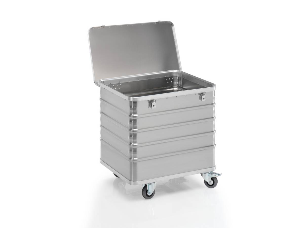 Alu-Kastenwagen Vollwand mit Deckel Volumen 223 l. Gmoehling Transportgeraete | GmbH 12409849-6