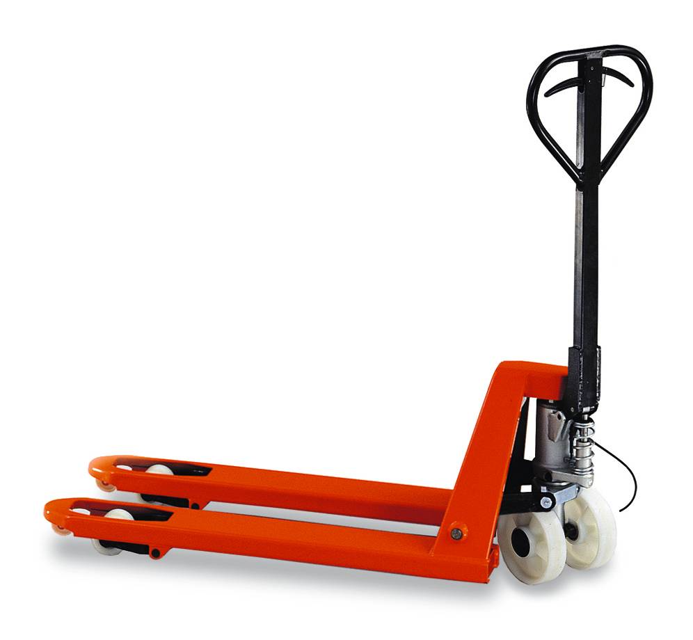 Palettenhubwagen,Tragl. 2500kg,Gabel L 800mm,Lenkräder Nylon,Gabelrollen einfach Nylon-5