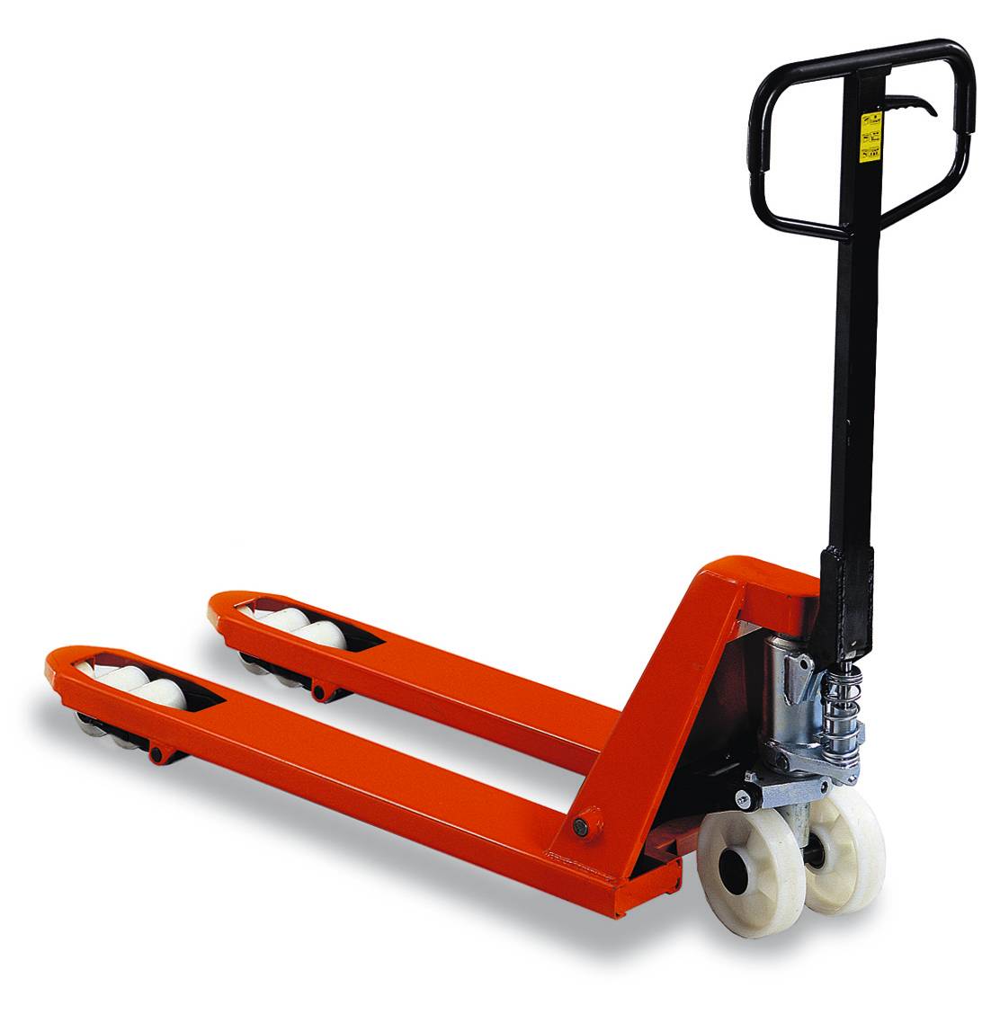 Palettenhubwagen,Tragl. 2500kg,Gabel L 800mm,Lenkräder Nylon,Gabelrollen Tandem Nylon-4