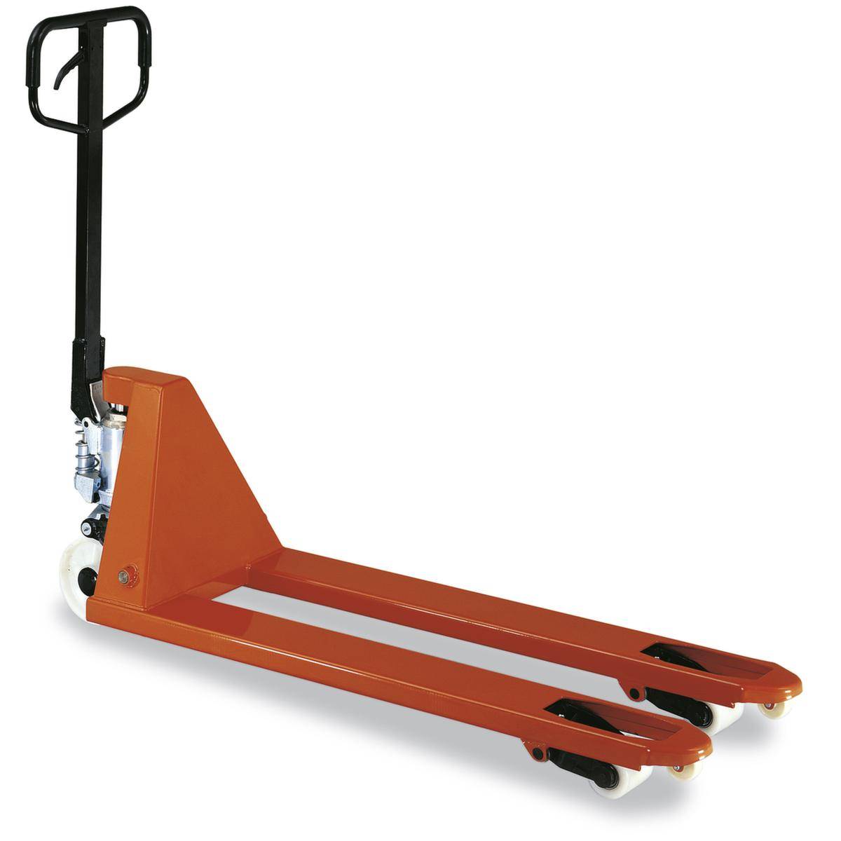 Palettenhubwagen,Tragl. 2500kg,Gabel L 1150mm,Lenkräder Nylon,Gabelrollen einfach Nylon-3