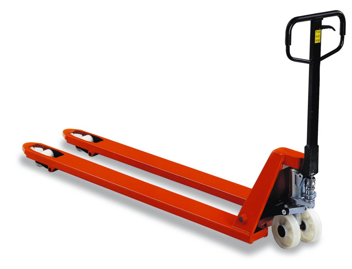 Palettenhubwagen,Tragl. 2500kg,Gabel L 1150mm,Lenkräder Nylon,Gabelrollen einfach Nylon-4