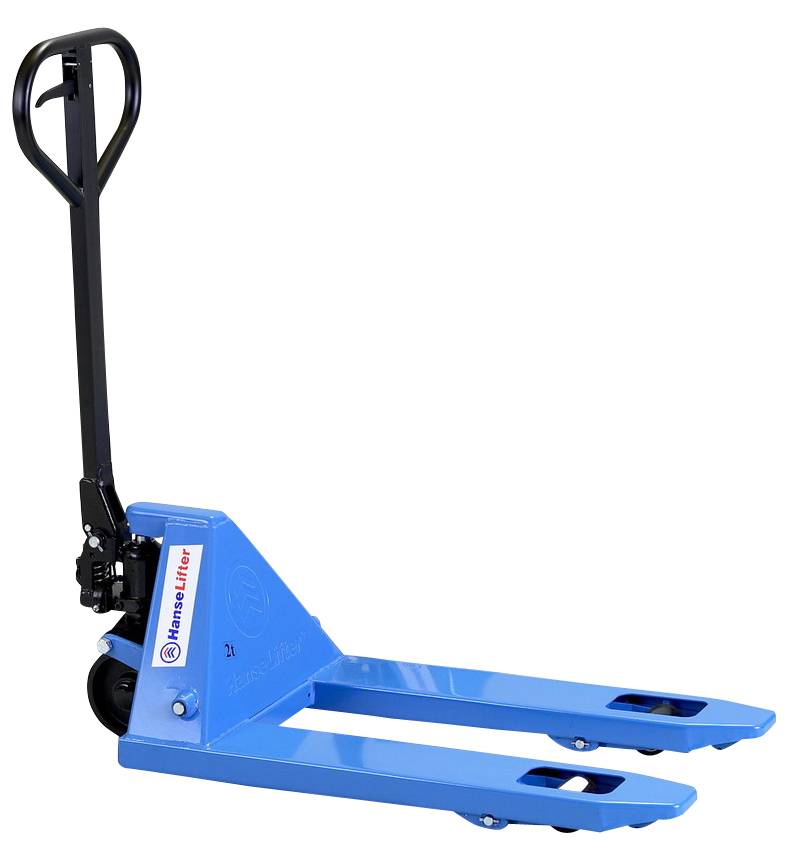 Palettenhubwagen,Tragl. 2500kg,Gabel L 1000mm,Lenkräder Nylon,Gabelrollen einfach Nylon-0