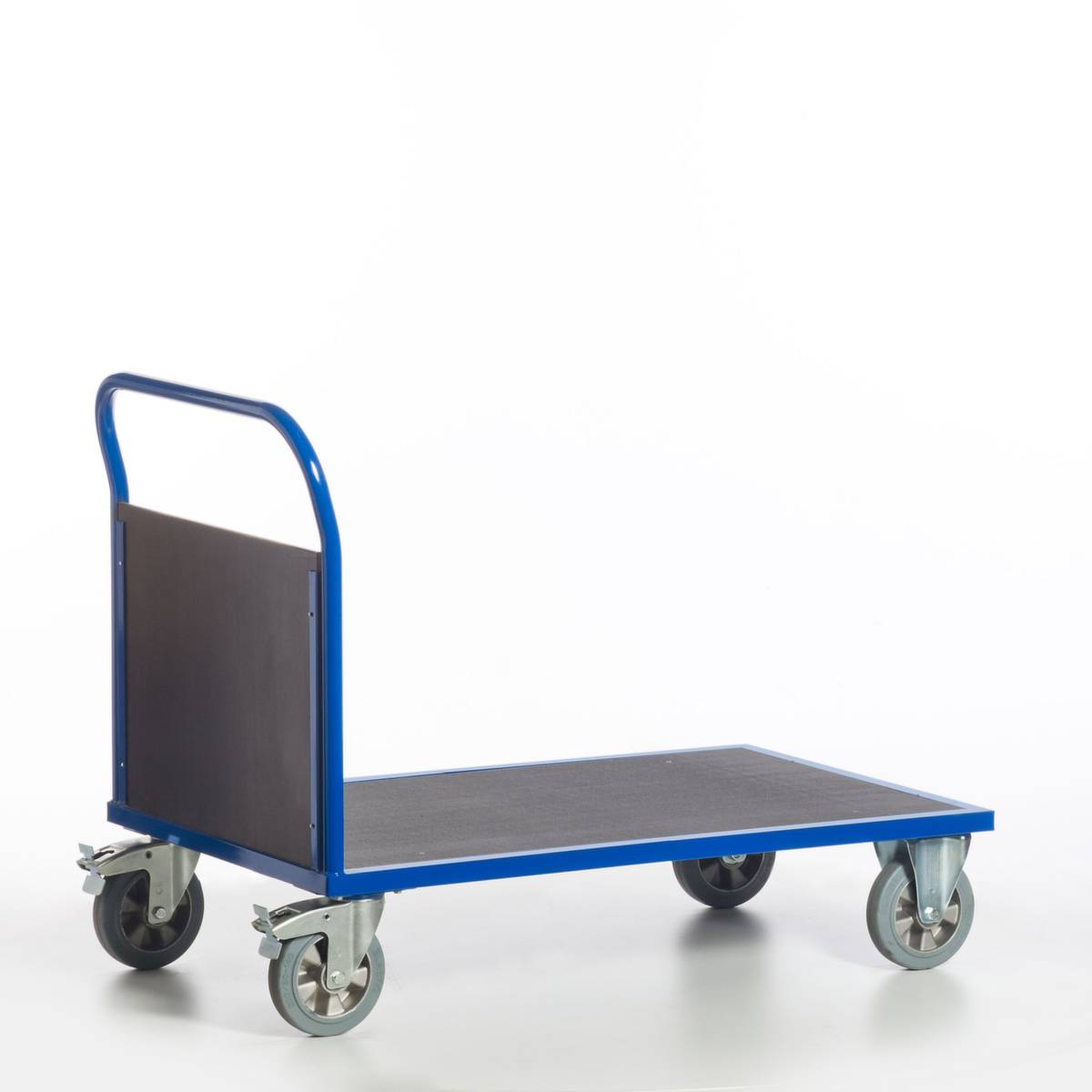 Stirnwandwagen,Tragl. 1200kg,Ladefl. LxB 1000x700mm,Siebdruckplatteplatte,Plattform wasserfest,1 Wand-0