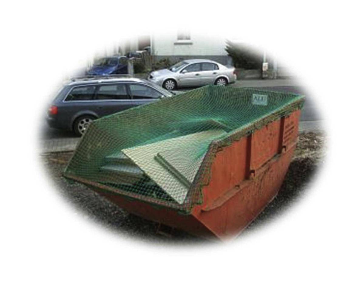 Abdecknetz,LxB 3500x2500mm,MW 45x45mm,m. Gummiband,PP,grün-2