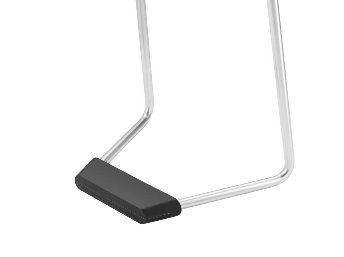 Müllsackständer,f. 1x120l,HxBxT 990x500x450mm,Gestell verzinkt,Deckel verzinkt,Standfuß-3