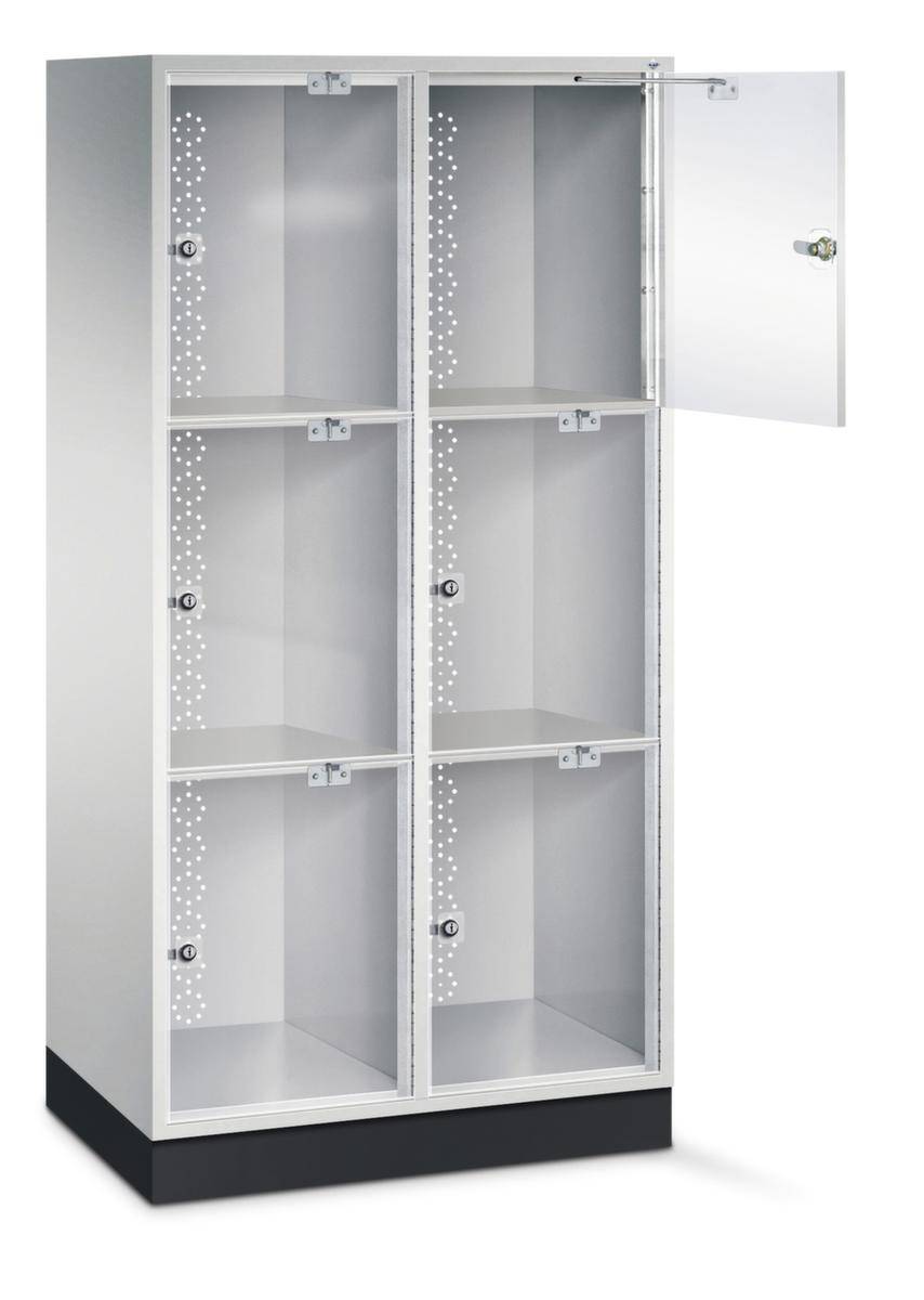 C+P XL-Schließfachschrank Intro, H1751xB820xT480mm, 7035-2