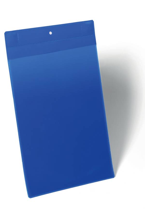 Neodym-Magnettasche,DIN A4,hoch,HxB 313x223mm,Rückseite magnetisch,m. Neodym-Magnet,PP,dunkelblau
