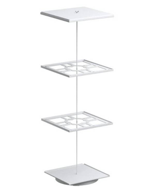 Drehständer,HxBxT 1730x500x500mm,f. 12 Magazine,T 180mm
