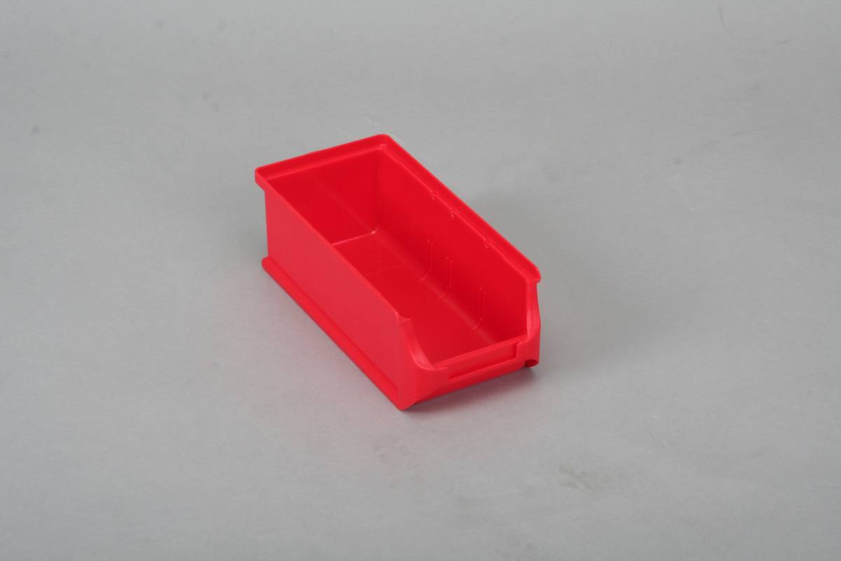 Sichtlagerkasten,HxBxT 75x102x215mm,PP,rot-0