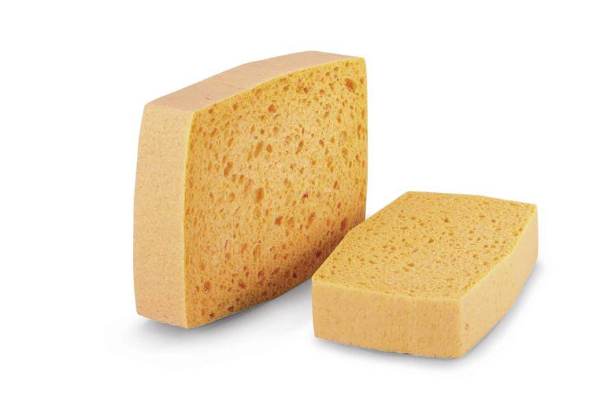 Schwamm,saugstark,Zellulose,LxB 135x98mm-1