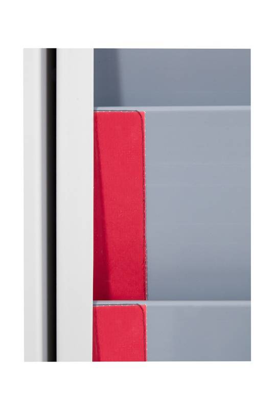 Planungstafel,HxB 1282x2300mm,m. Raster,11 Einstecktaschen/Board,Rahmen Alu grau-2