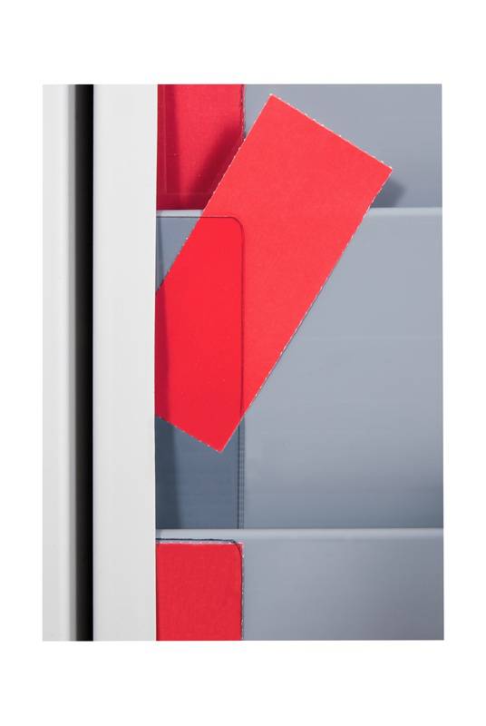 Planungstafel,HxB 1282x2300mm,m. Raster,11 Einstecktaschen/Board,Rahmen Alu grau-3