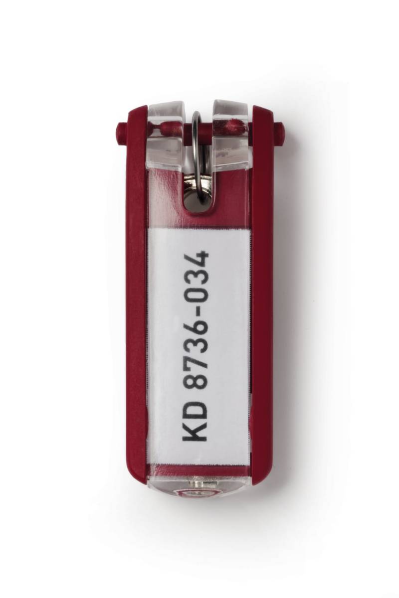 Schlüsselanhänger,f. Schlüsselkassette,rot-0