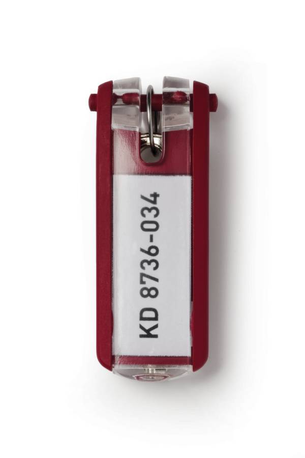 Schlüsselanhänger,f. Schlüsselkassette,rot