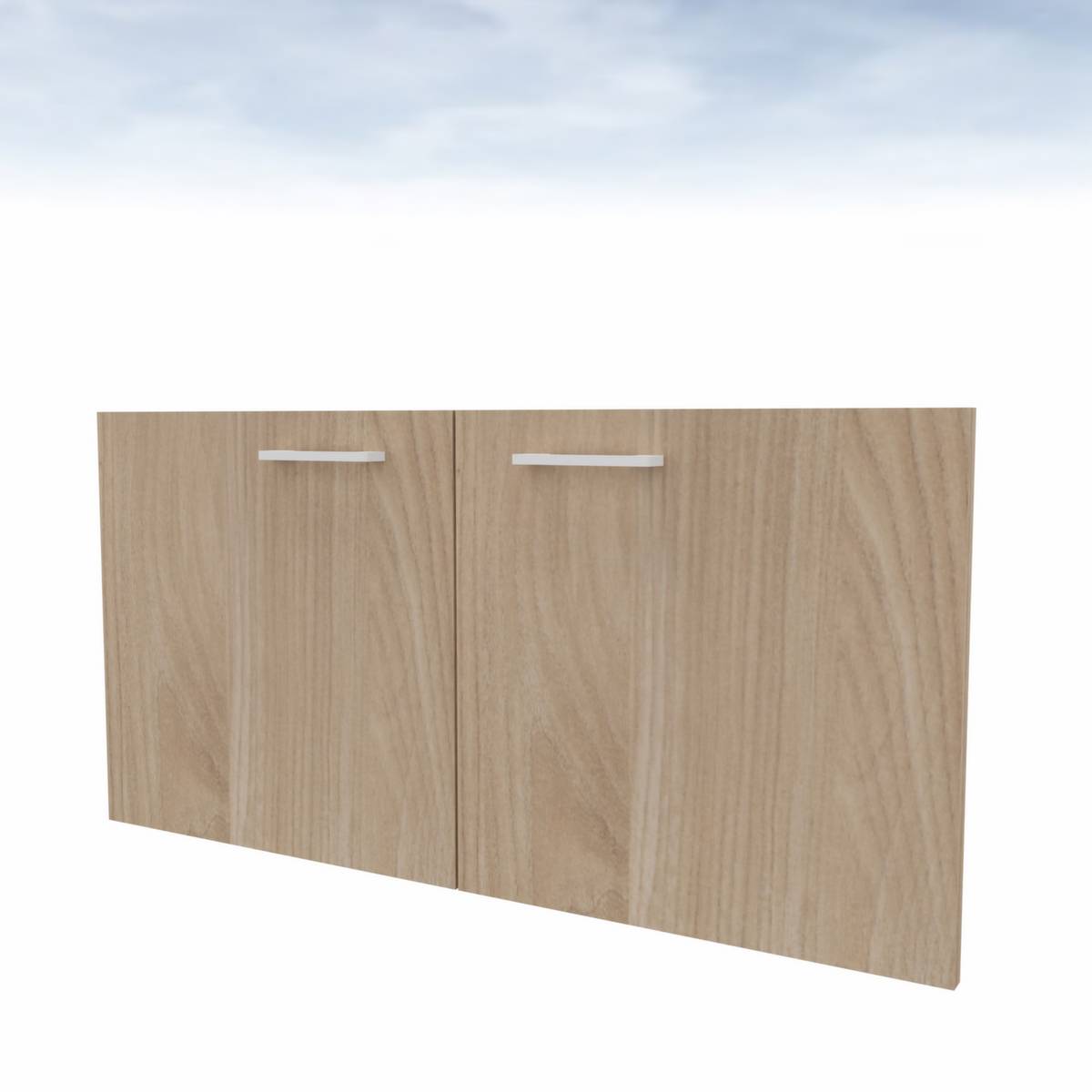 Doppel-Flügeltür,f. Raumteiler,1 OH,HxB 860x450mm,Holz,Ulme