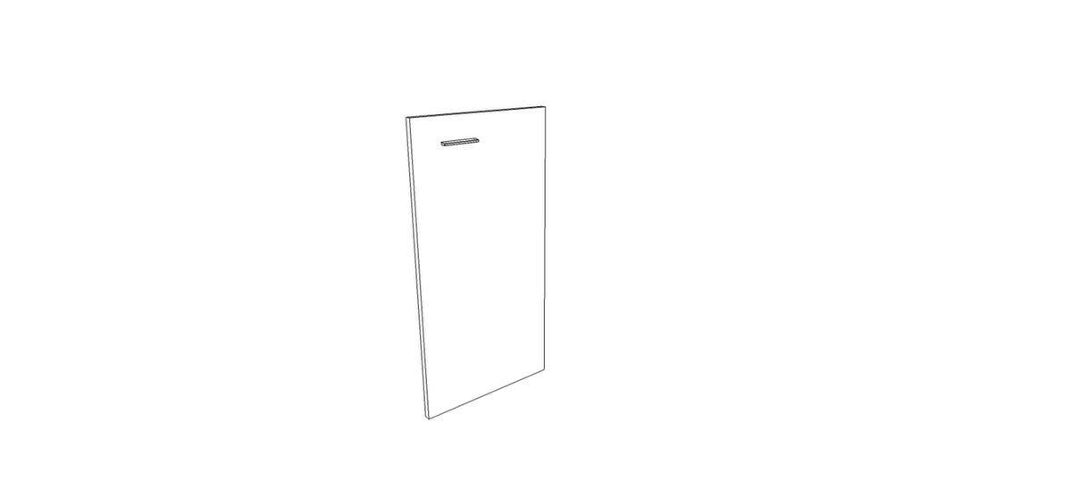 Flügeltür,f. Raumteiler,Anschlag rechts,2 OH,HxB 830x430mm,Holz,Ulme-1