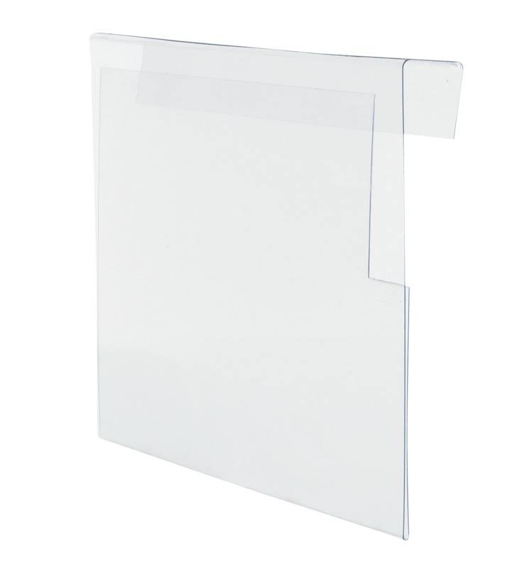 Sichttasche,DIN A4,quer,HxB 210x300mm,zum Klemmen,Hartplastik,transparent-0
