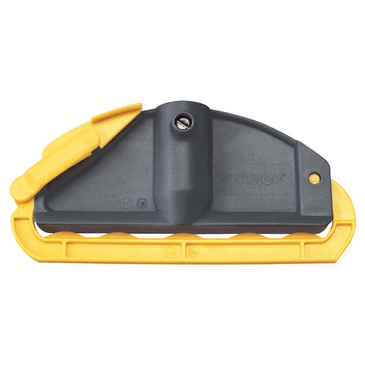 Mopphalter,schwarz/gelb,f. Fransenmopp-2