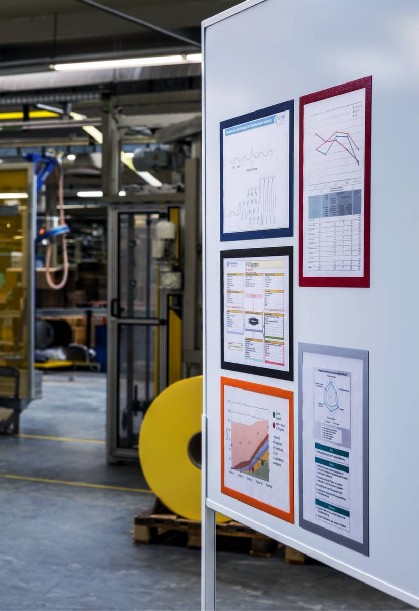 DURAFRAME® Info-Rahmen MAGNETIC magnetisch für DIN A3 dunkelblau VE 10 Stk. Durable | Hunke & Jochheim GmbH &-6