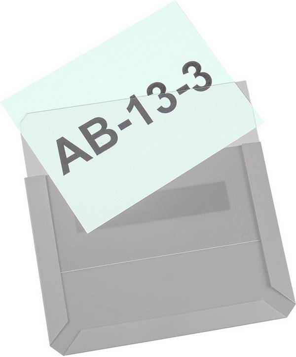 Sichttafel,DIN A6,quer,transparent,Rückseite magnetisch