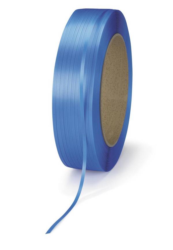 Kunststoff-Umreifungsband,LxB 2200mx12mm,Kern Ø 406mm,2001,24 N,PP,blau