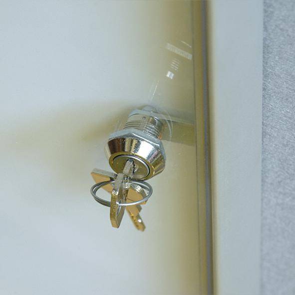 Schaukasten X-tra! Line für 2x DIN A4 Aluminium-2